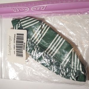 Longaberger Liner Parsley Hunter Green NIP